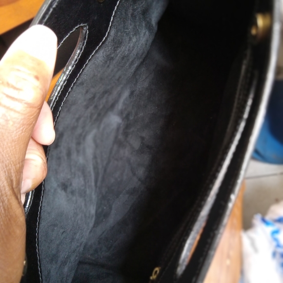 Agnes and Hoss Silk Mini Tote Satchel Wth Defects - Picture 9 of 11